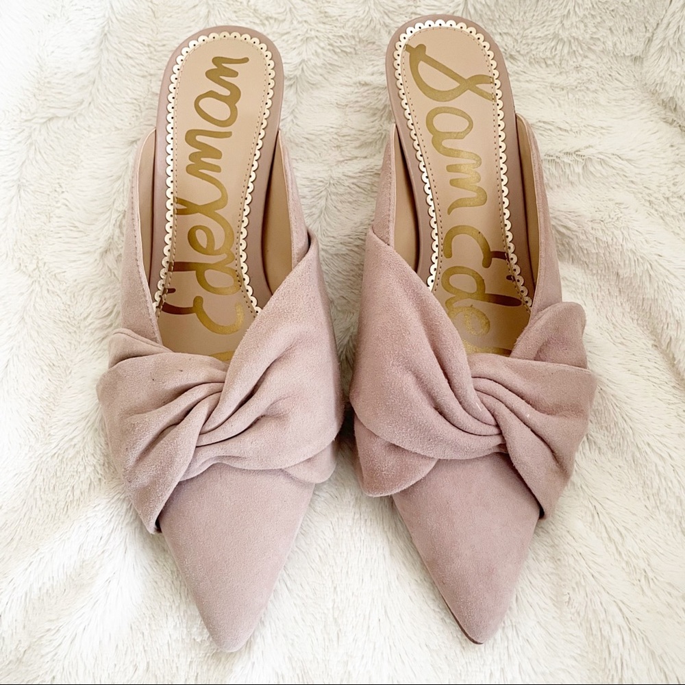 Sam Edelman Laney Pointed Toe Mules Size 7.5